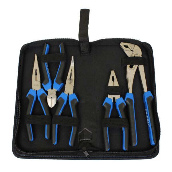 US PRO Tools 5 Piece Plier Set 1821
