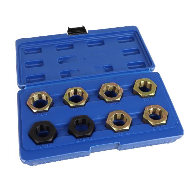 US PRO Tools 8pc Axle Spindle, Driveshaft Rethreading Set Metric, Imperial 6271