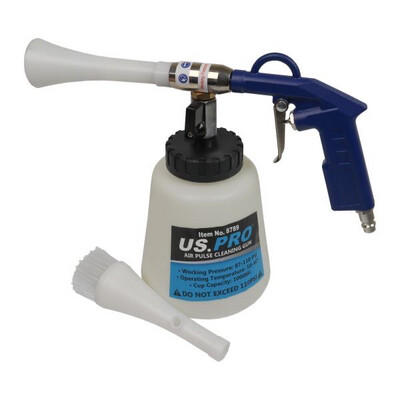 US PRO Tools Air Pulse Cleaning Gun Tornado Effect Cleaner For Upholstery 8789