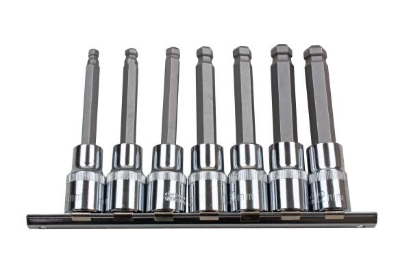 US PRO Tools Hex / Allen 1/2"Dr Long Reach Ball End 6-12mm 2265