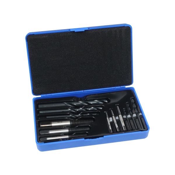 US PRO tools 12pc Screw Stud Extractor Remover Set Reverse Thread Easy Out 3-25mm 2601