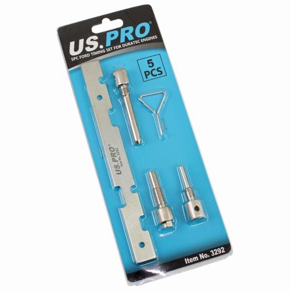 US PRO Tools 5 Piece Ford Timing Set For Duratec Engines 1.25 - 2.3LTR 3292