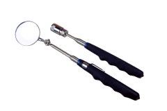 US PRO Tools Telescopic Mirror & Magnetic Pick Up Tool With LED Light Set 6729