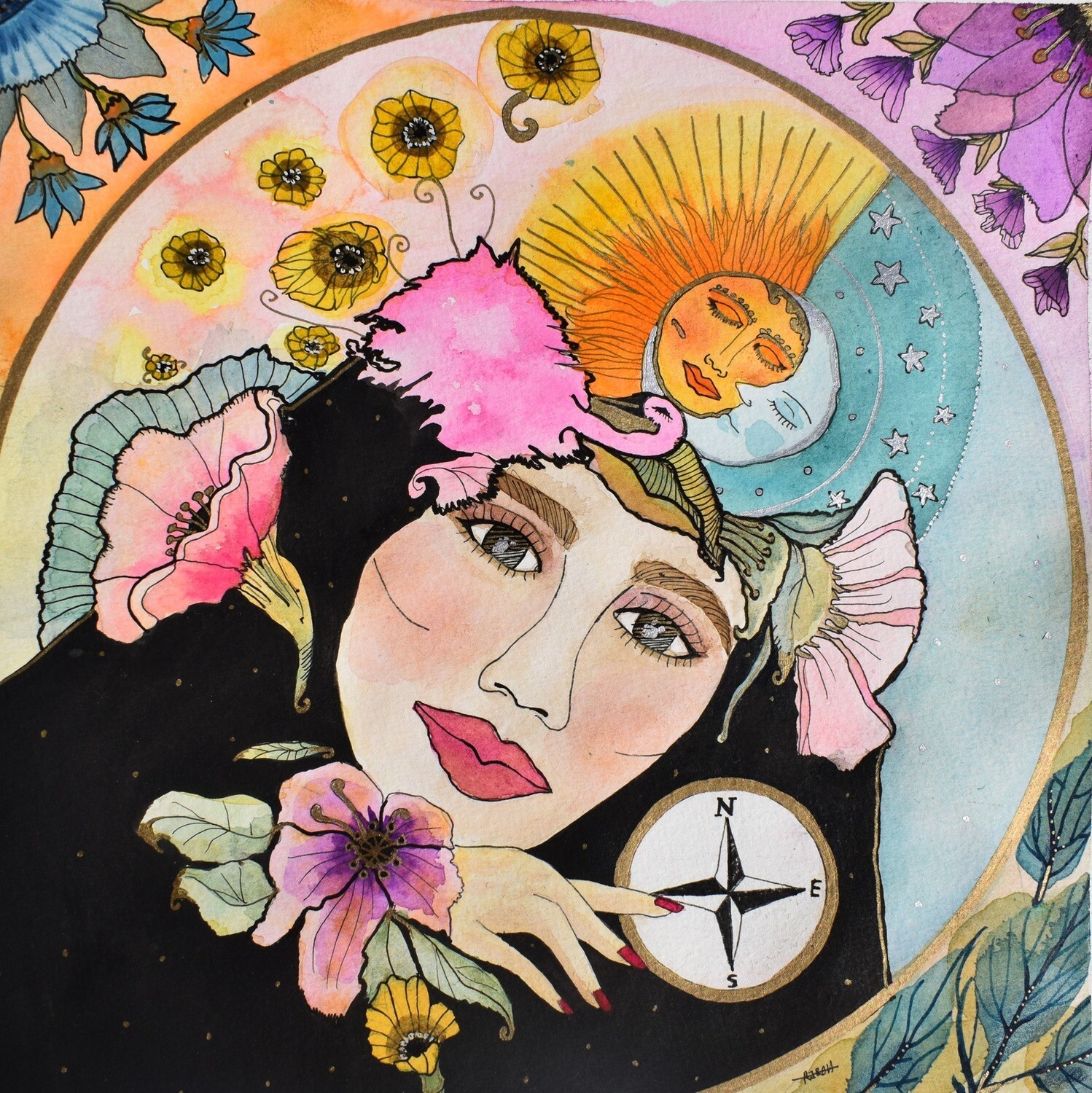 Aquarelle PACHAMAMA