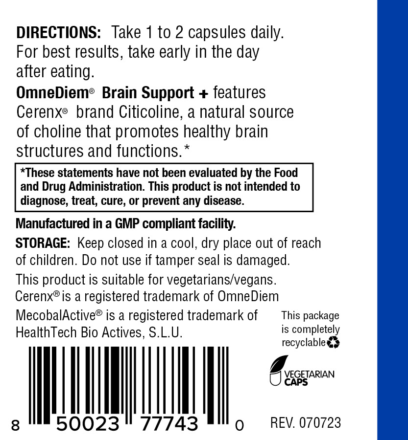 Brain Support + 60 Capsules