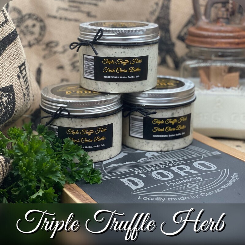 Triple Truffle Herb Butter