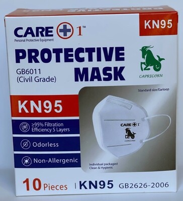 KN95 Face Mask CAPRICORN 12/23-1/20 (10pcs/Box)