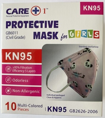 KN95 Girls Face Mask (10pcs/Box)