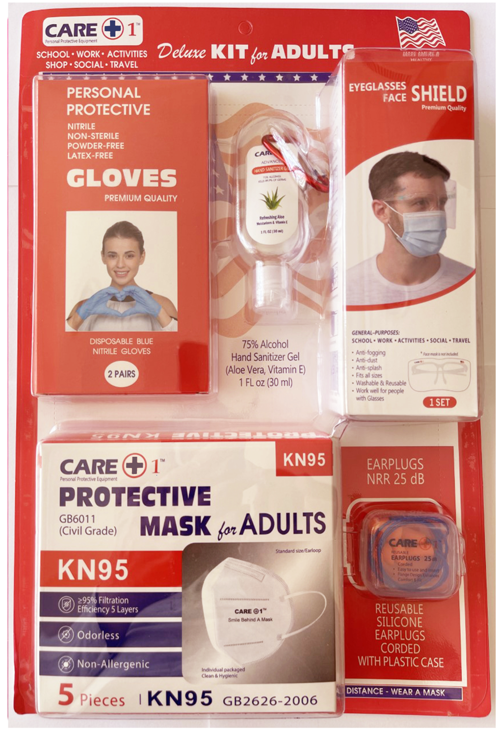 PPE Deluxe Kit for Adults