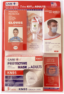PPE Deluxe Kit for Adults