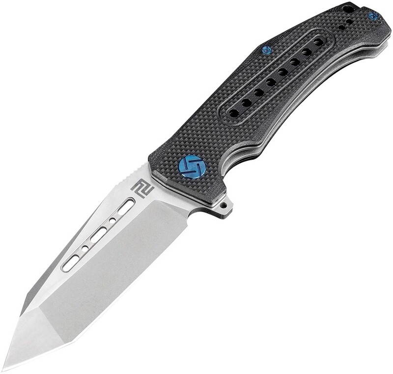 Artisan Jungle Linerlock Black D2