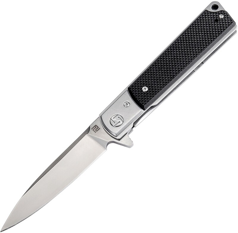 Artisan Classic Linerlock Black D2