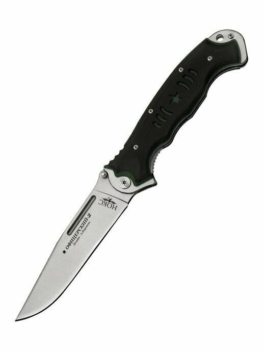 NOKS Officer's knife model 2 Black Aus-8