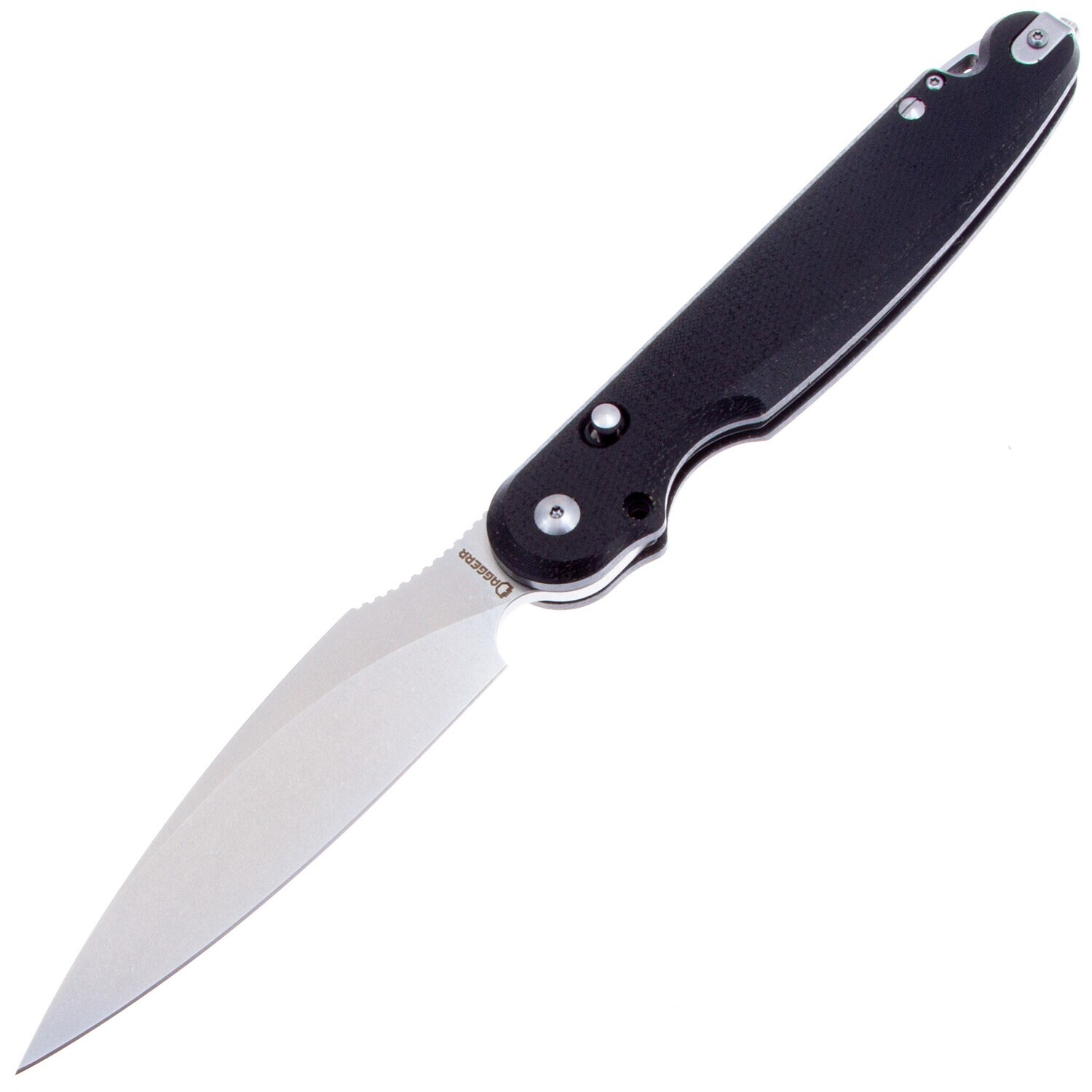 Daggerr Parrot knife Black micarta D2 SW