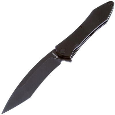 Daggerr Bayun knife All Black micarta D2