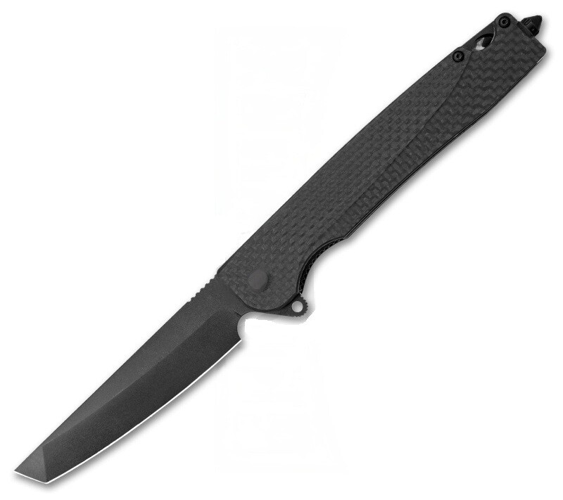 Daggerr Ronin knife CF BW D2