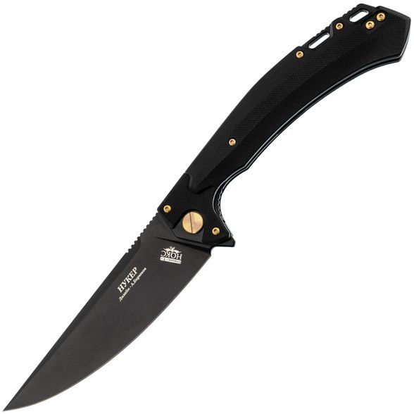 NOKS Nuker knife Black AUS8 BT