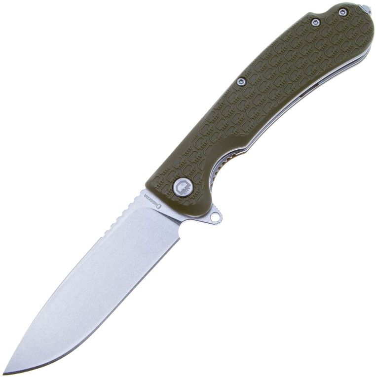 Daggerr Discover Line Wocket knife Green FRN SW