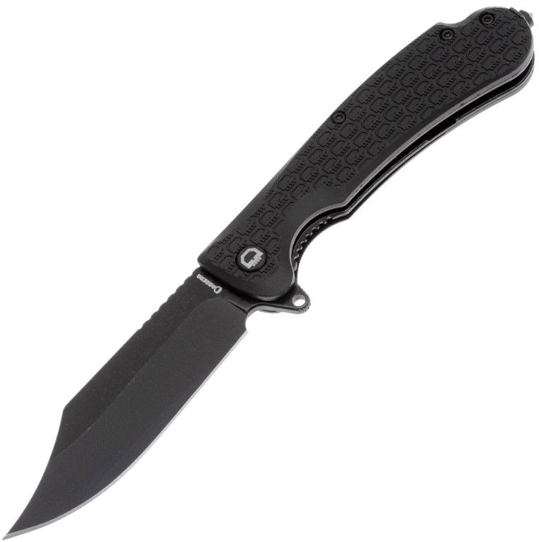 Daggerr Discover Line Powie knife All Black FRN