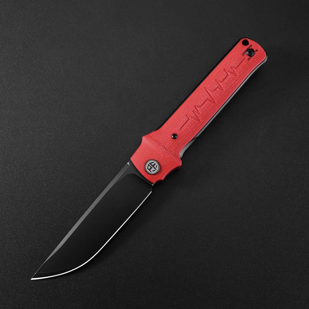 Petrified Fish Tena Red micarta