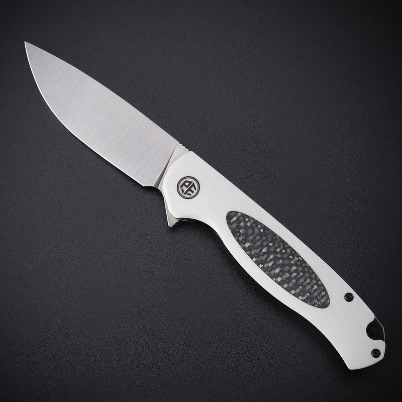 Petrified Fish Stamp White G10 CF