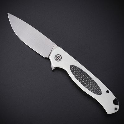 Petrified Fish Stamp White G10 CF