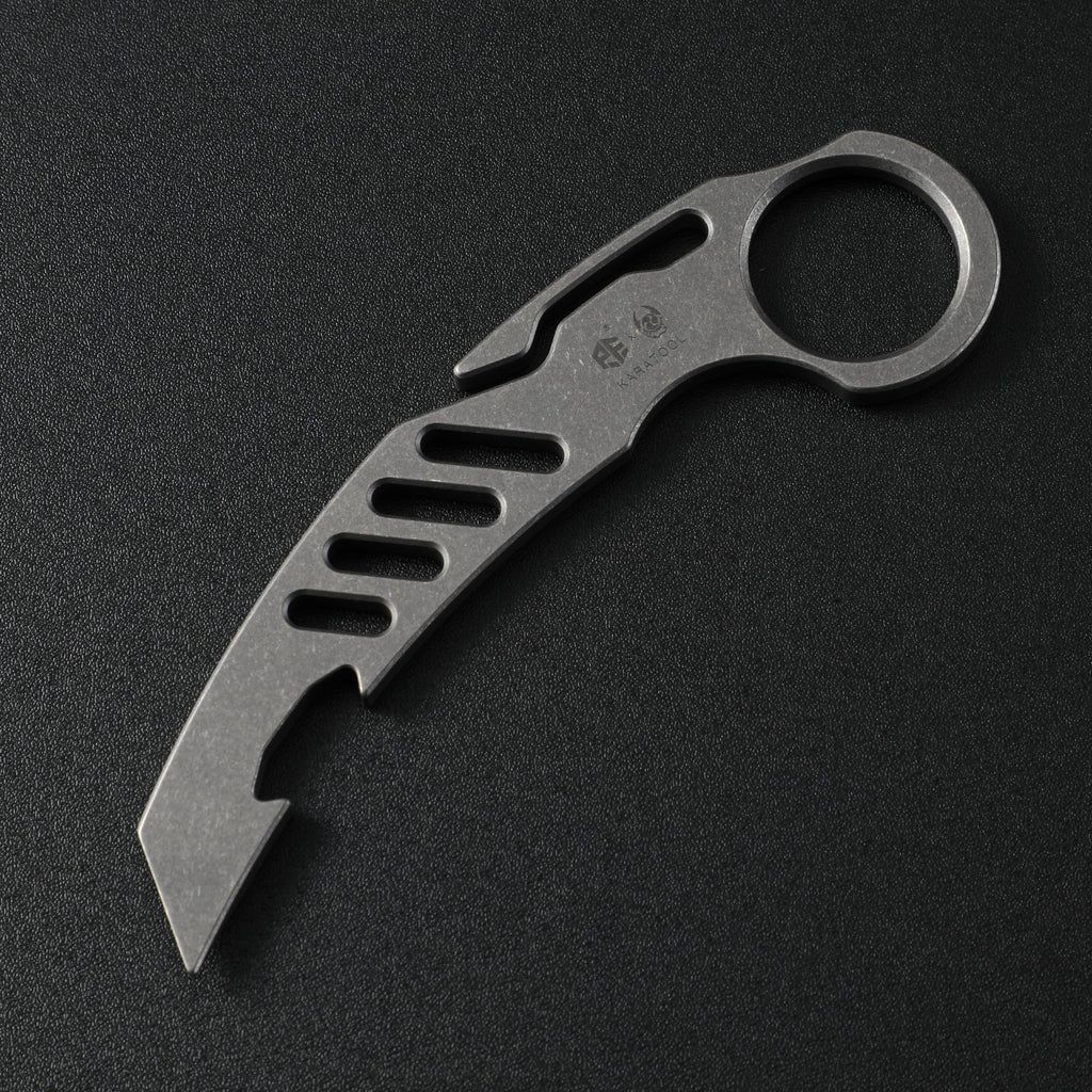 Petrified Fish Karatool Titanium alloy pocket size Pry bar tool