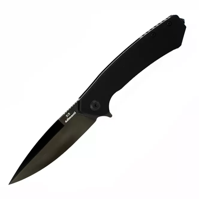 Ganzo Adimanti Skimen Shadow folding knife D2 Black G10