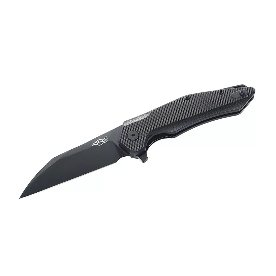 Ganzo Firebird FH31 folding knife Black G10 D2