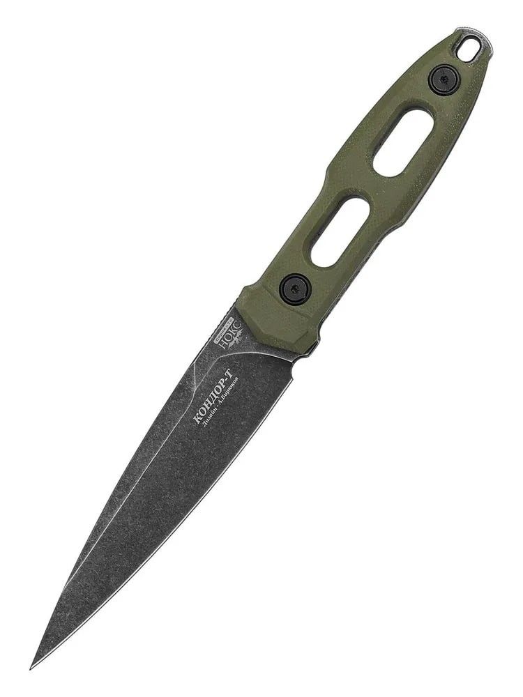 NOKS Condor T knife G10 Green D2