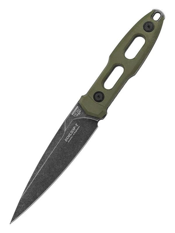 NOKS Condor T knife G10 Green D2