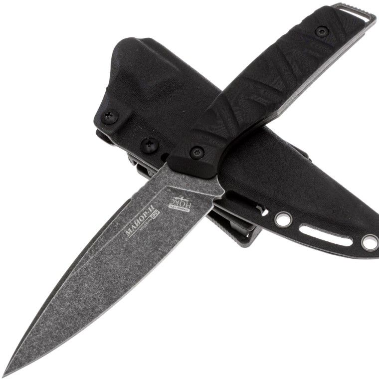 NOKS Major N knife Black D2