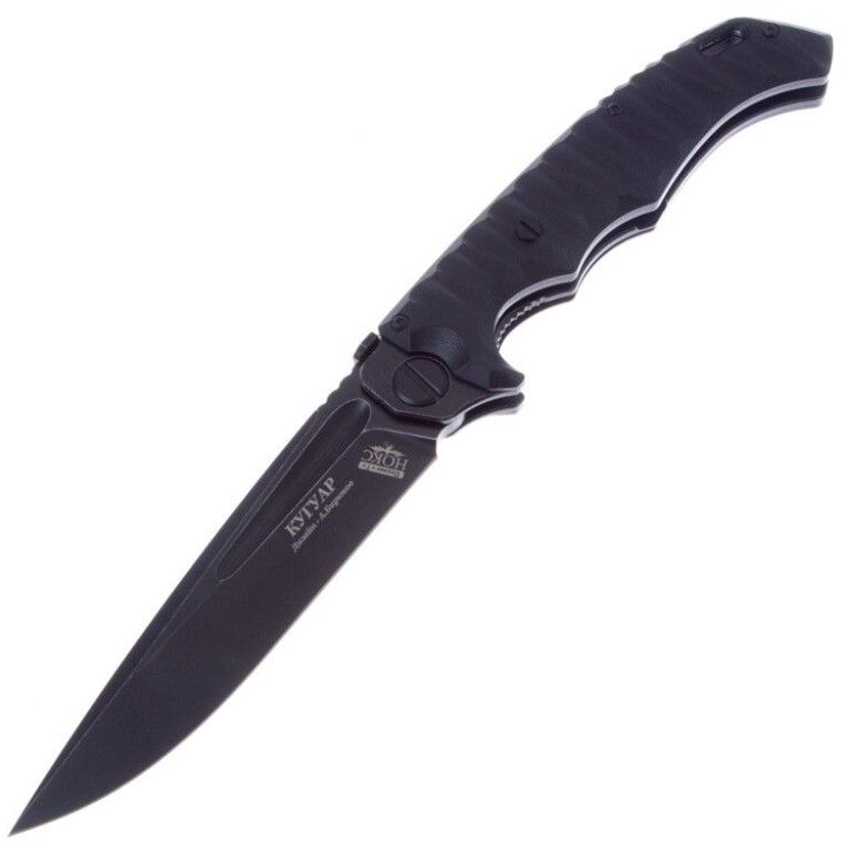 NOKS Cougar knife All Black AUS8
