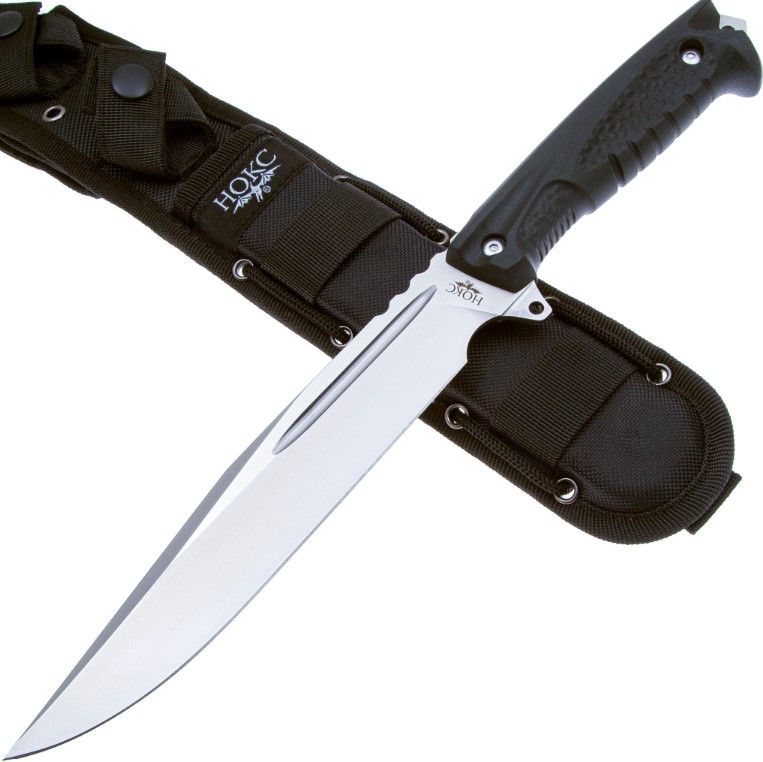 NOKS Atlant-3 knife Black D2