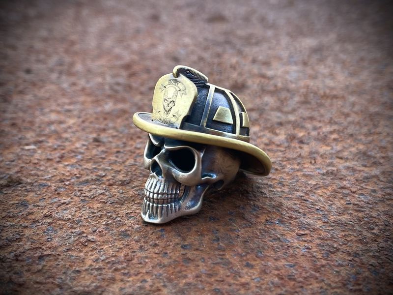 Bony Buddy - Firefighter  bead