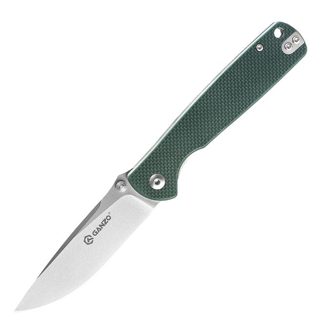 Ganzo G6805 folding knife Green G10