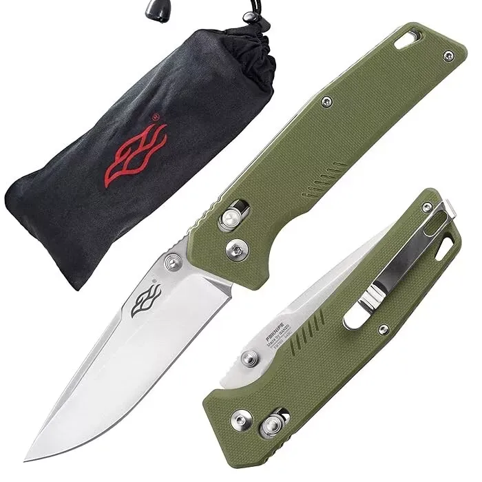 Ganzo Firebird FB7601 folding knife Green G10