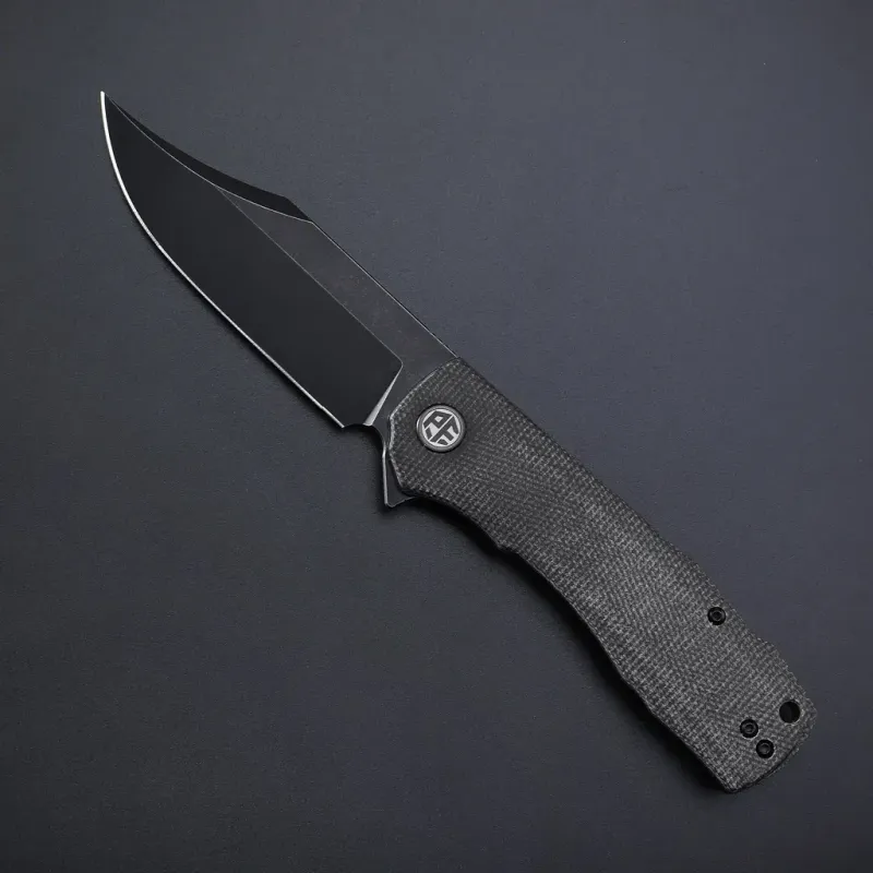 Petrified Fish Victor Black micarta