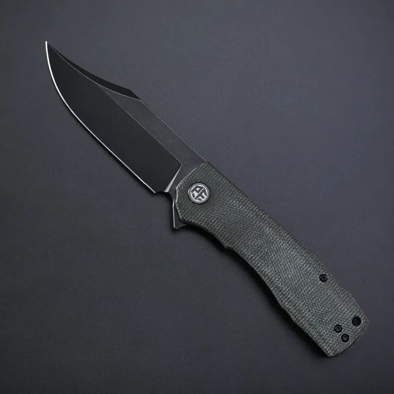 Petrified Fish Victor Green micarta