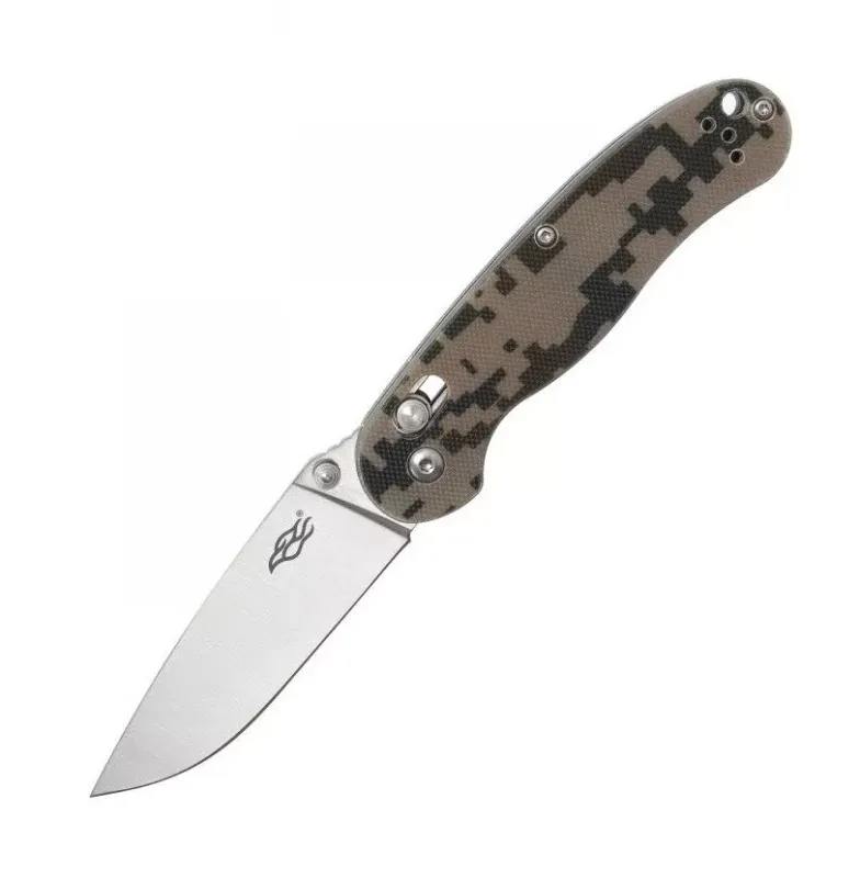 Ganzo Firebird FB727S folding knife 440C Camo G10