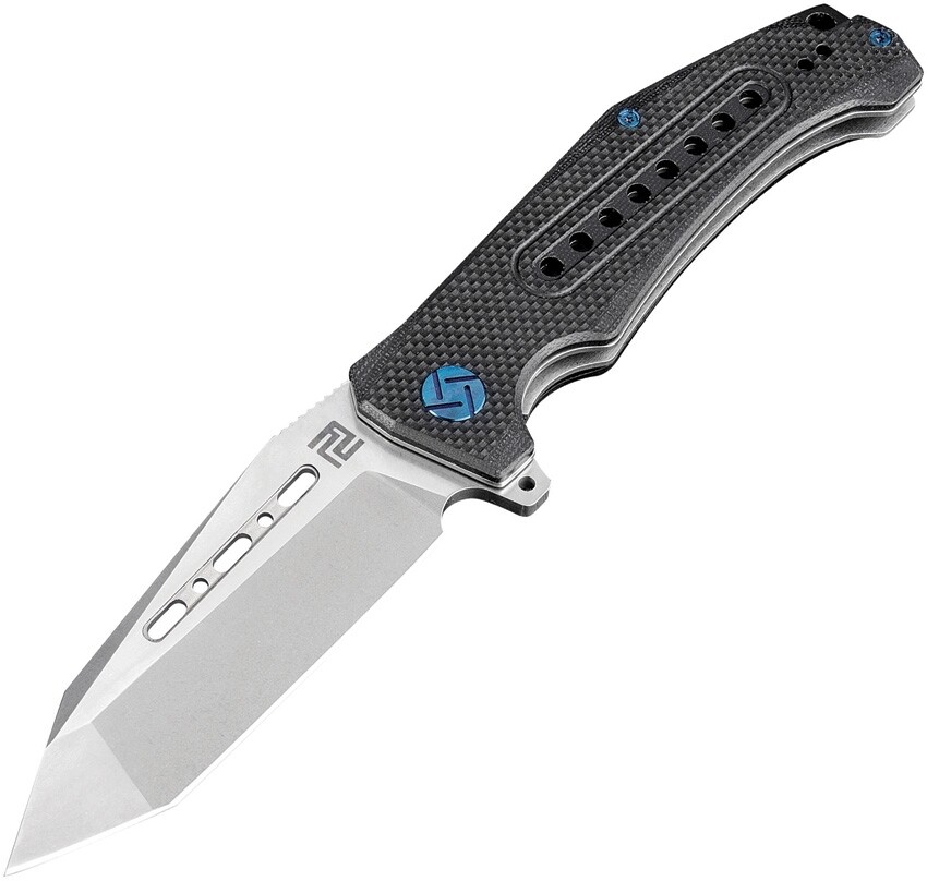 Artisan Jungle Linerlock Black D2