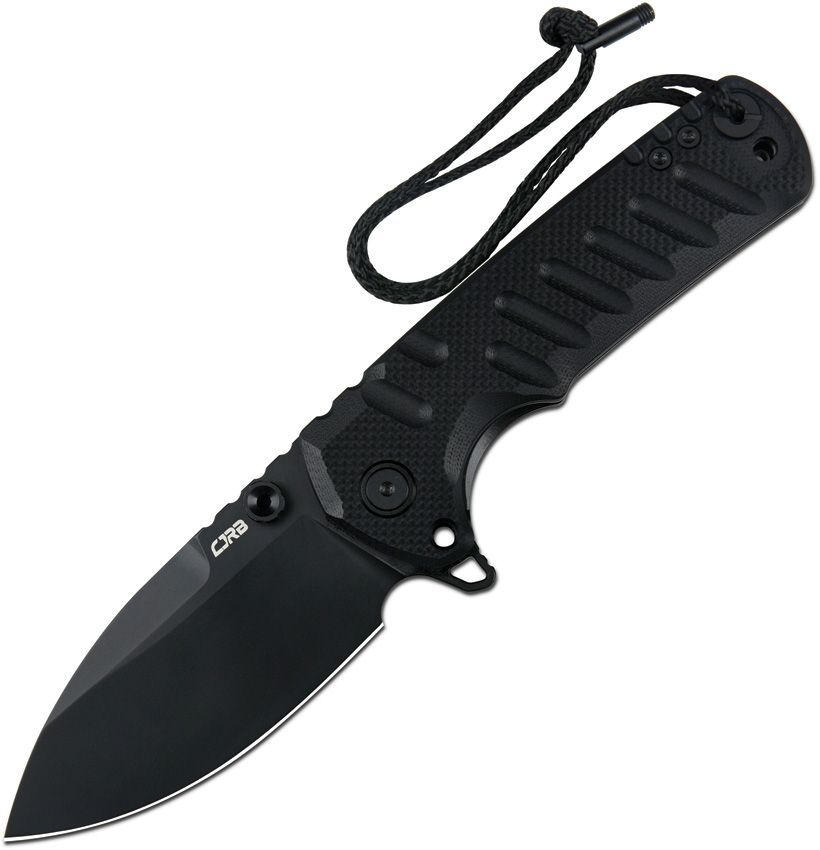 CJRB Tundra Linerlock Black D2
