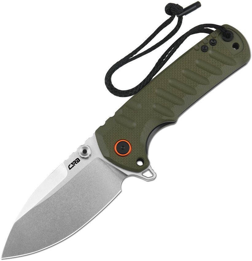 CJRB Tundra Linerlock Green D2