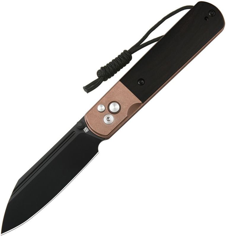 Artisan Holm Button Lock AR-RPM9 PVD Ebony