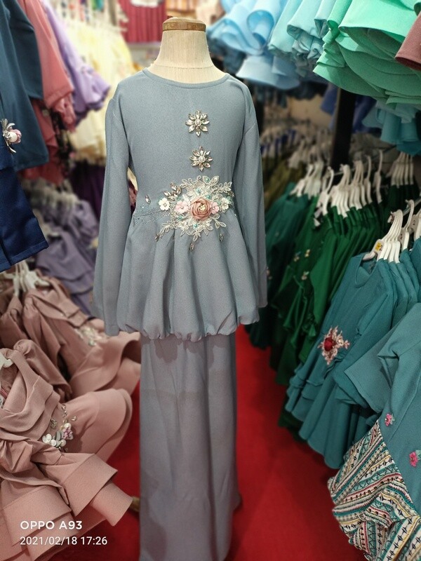 Kurung peplum