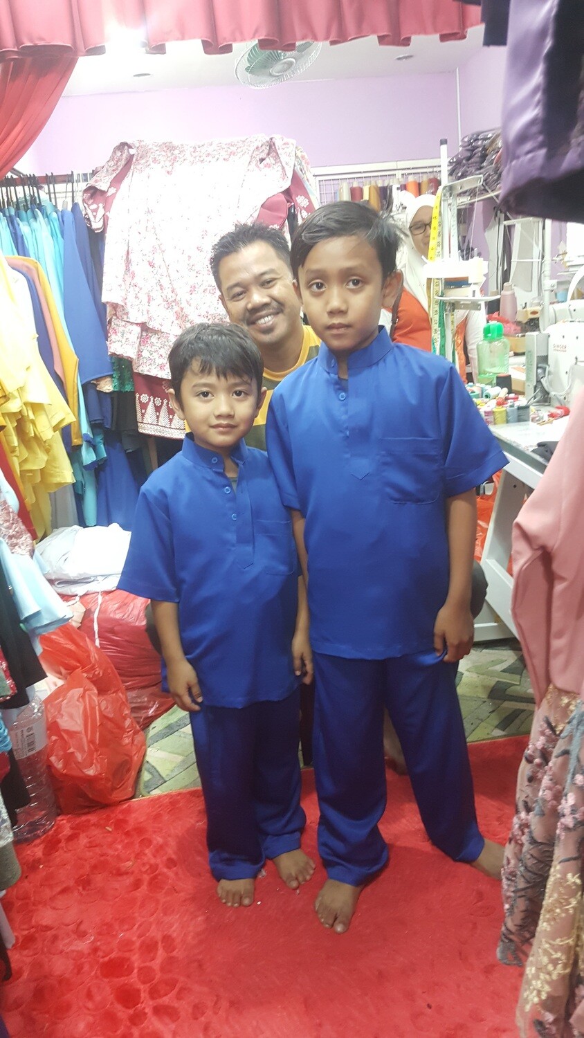 BAJU MELAYU KANAK-KANAK