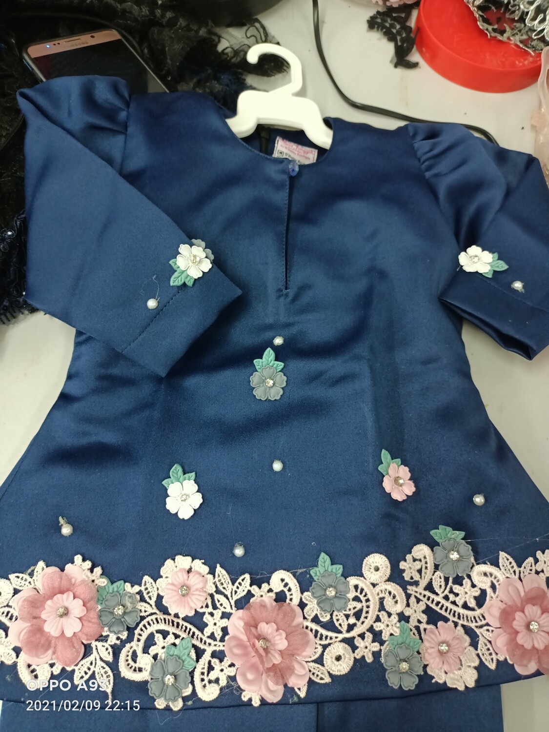 MINI KURUNG MODEN UNTUK KANAK2