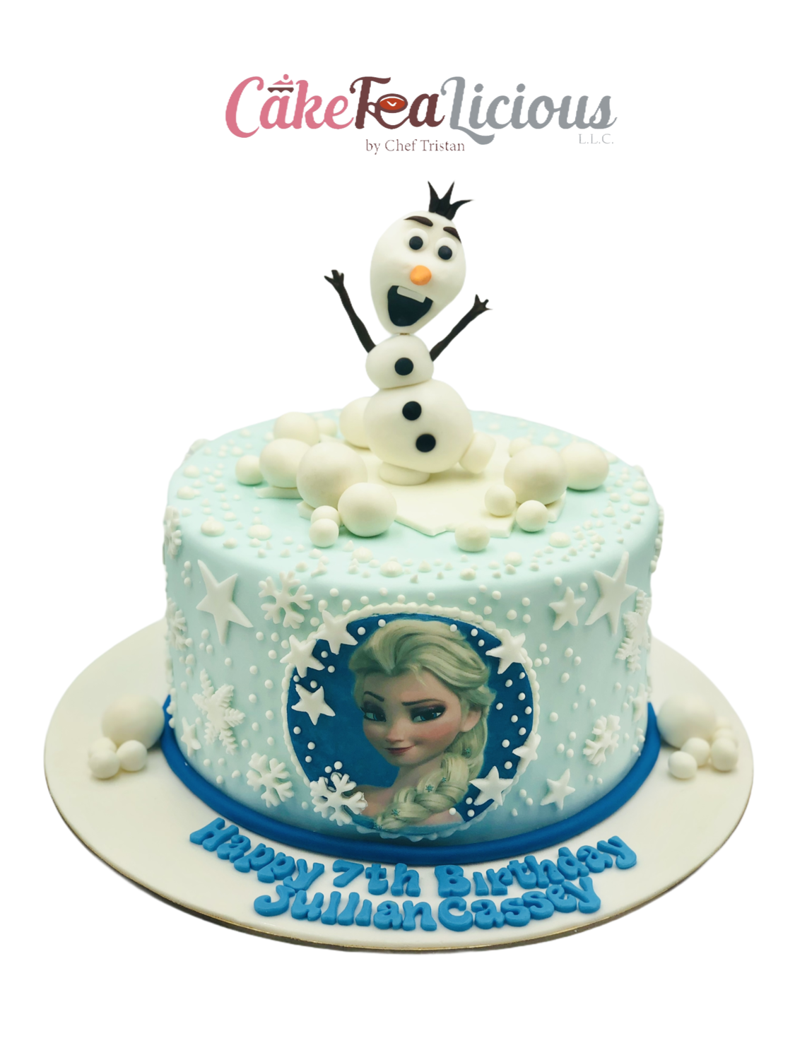 Olaf Frozen Cake