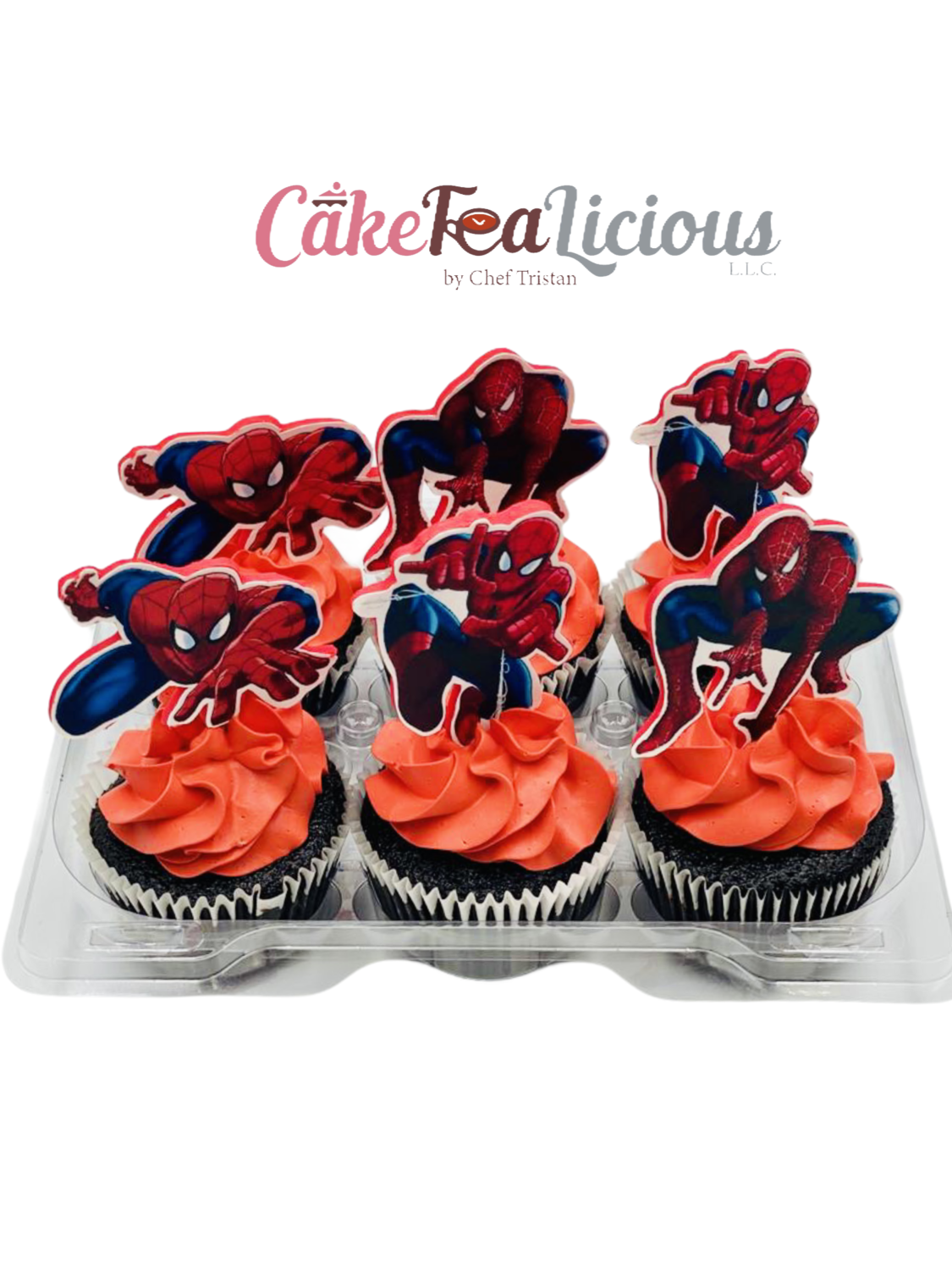 Spideman Cupcakes
