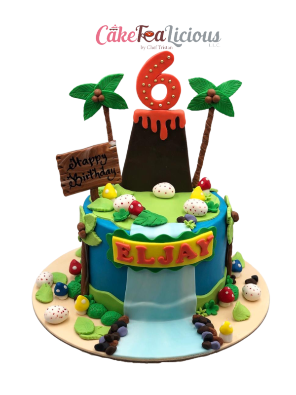 Volcano Cake